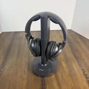 Sony RF400 Black Wireless Home Theater Headphones